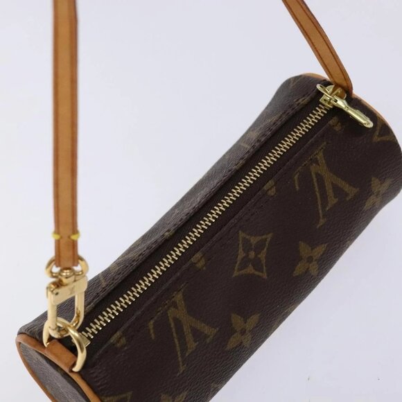 LOUIS VUITTON Monogram Papillon Pouch LV Auth - Picture 6 of 16